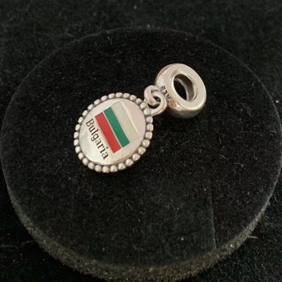 Pandora Bulgaria Flag Exclusive Charm Pendant - Picture 4 of 4